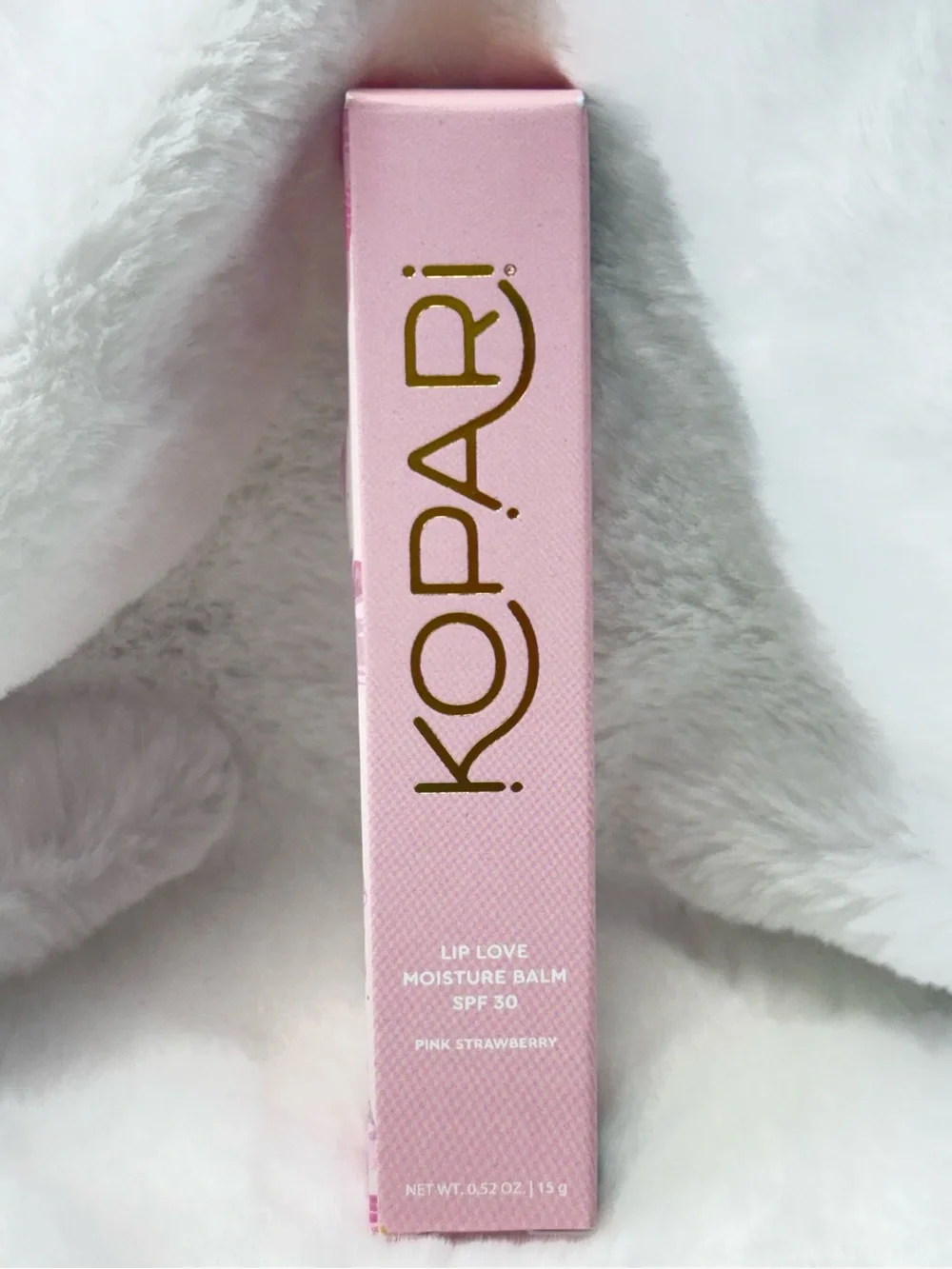 Kopari Lip Love Moisture Balm SPF 30 in Pink Strawberry NIB